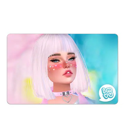 Front. IMVU - IMVU - $50 Card Digital Delivery.