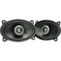 MB Quart - Formula Series 4" x 6" 2-Way Car Speakers with Polypropylene Cones (Pair) - Black - Front_Zoom