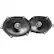 Front. MB Quart - Formula Series 5" x 7"/6" x 8" 2-Way Car Speakers with Polypropylene Cones (Pair) - Black.