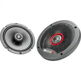MB Quart - Formula Series 6.5" 2-Way Car Speakers with Polypropylene Cones (Pair) - Black