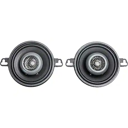 Front. MB Quart - Formula Series 3.5" 2-Way Car Speakers with Polypropylene Cones (Pair) - Black.