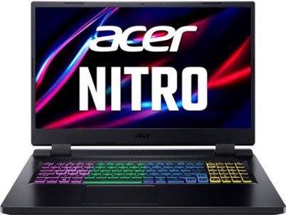Acer - Nitro 5 17.3" Full HD IPS 144Hz Gaming Laptop- Intel Core i5-12500H- NVIDIA GeForce RTX 3050-512GB PCIe Gen 4 SSD