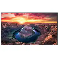 Samsung - 43" QMB series LED 4K UHD Digital Signage Display - Black - Front_Zoom