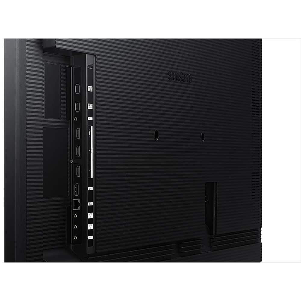 Alt View 4. Samsung - 43" QMB series LED 4K UHD Digital Signage Display - Black.