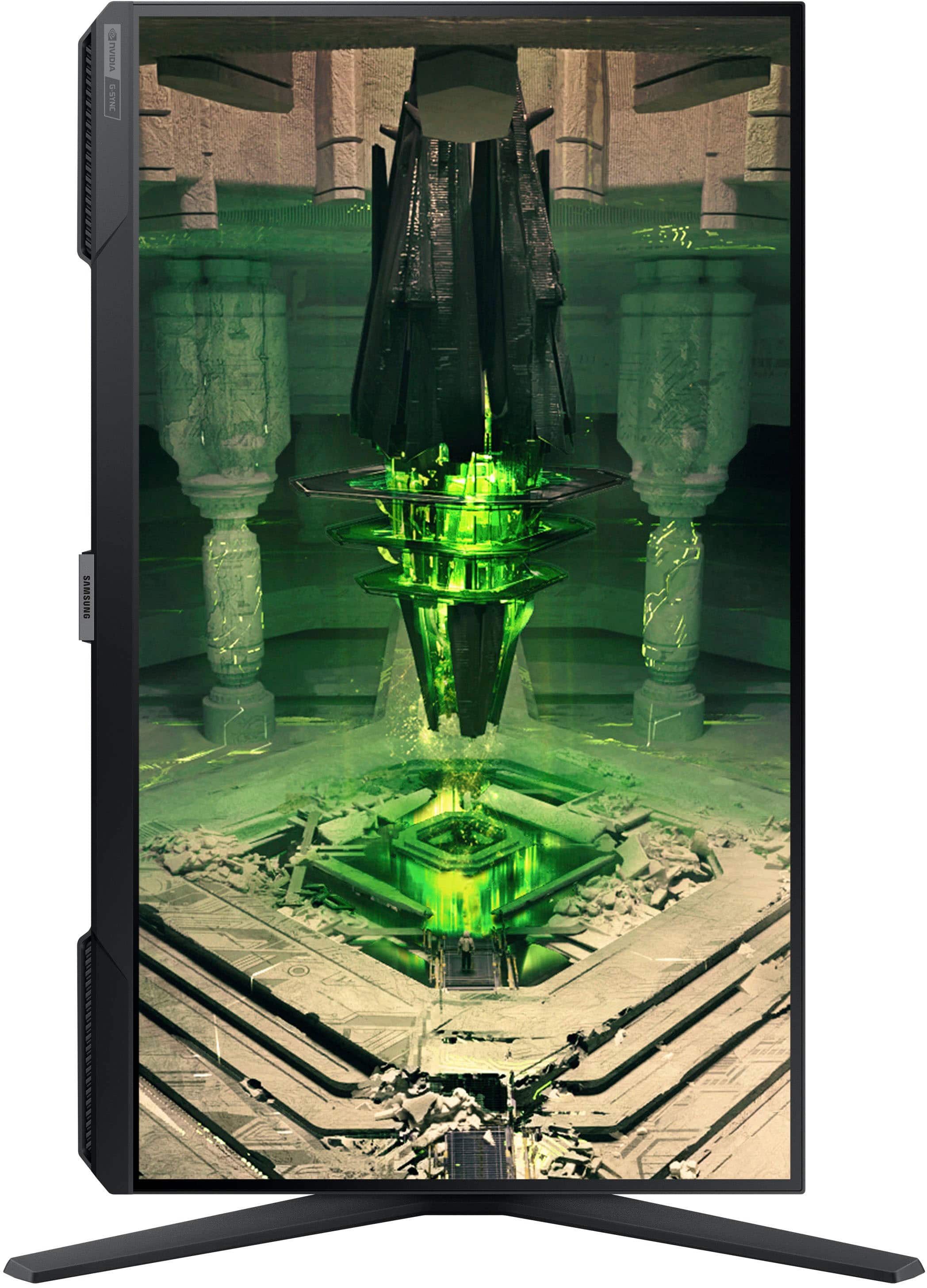 Alt View 12. Samsung - 27” Odyssey FHD IPS 240Hz G-Sync Gaming Monitor - Black.