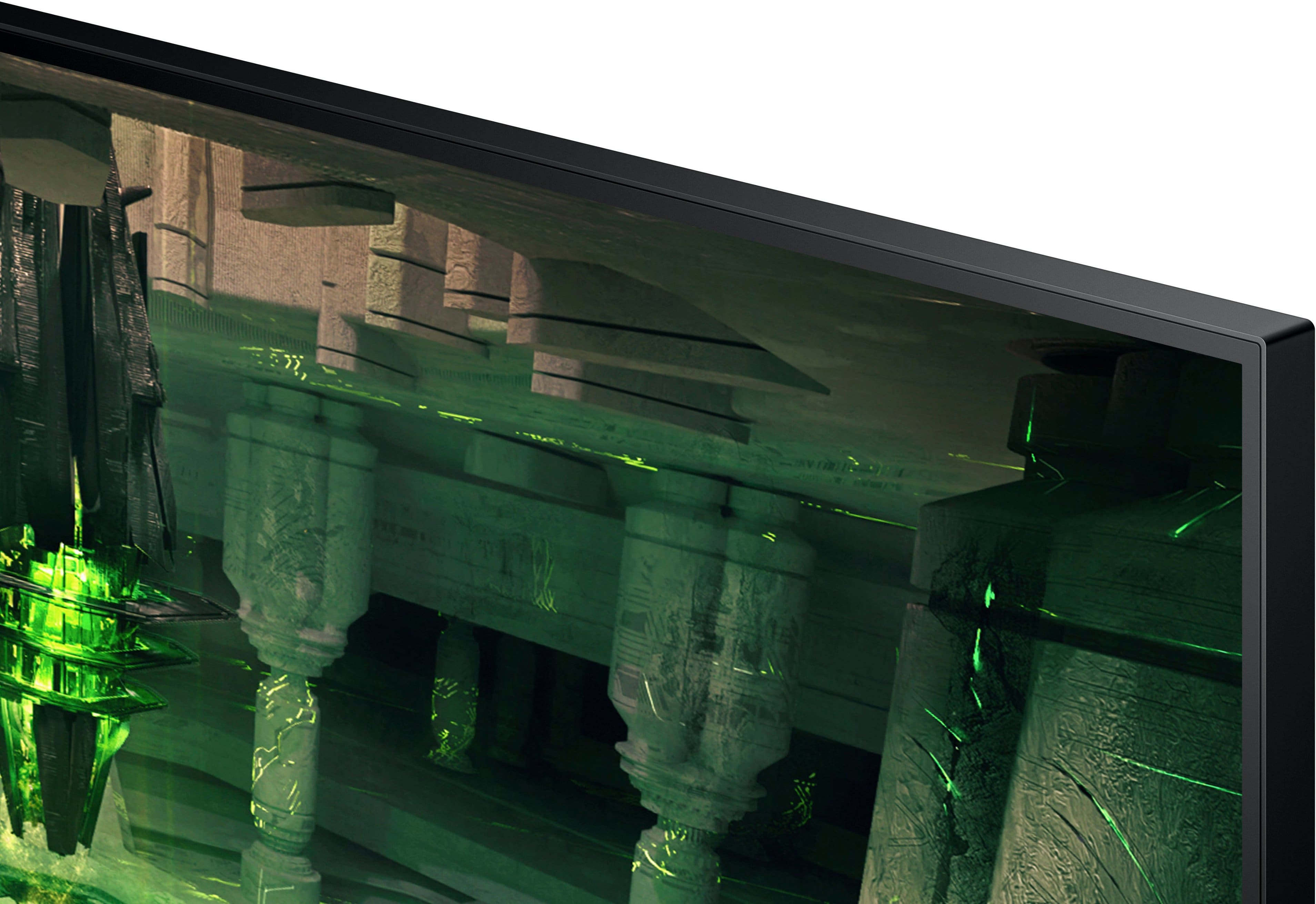 Alt View 28. Samsung - 27” Odyssey FHD IPS 240Hz G-Sync Gaming Monitor - Black.