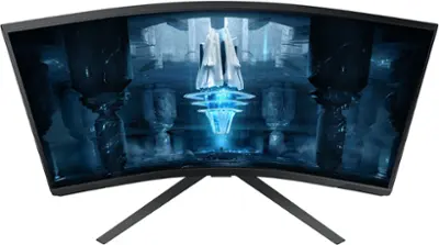 Samsung - Odyssey Neo G8 32" Curved 4K UHD FreeSync Premium Pro & G-Sync Compatible  240Hz 1ms Gaming Monitor - Black