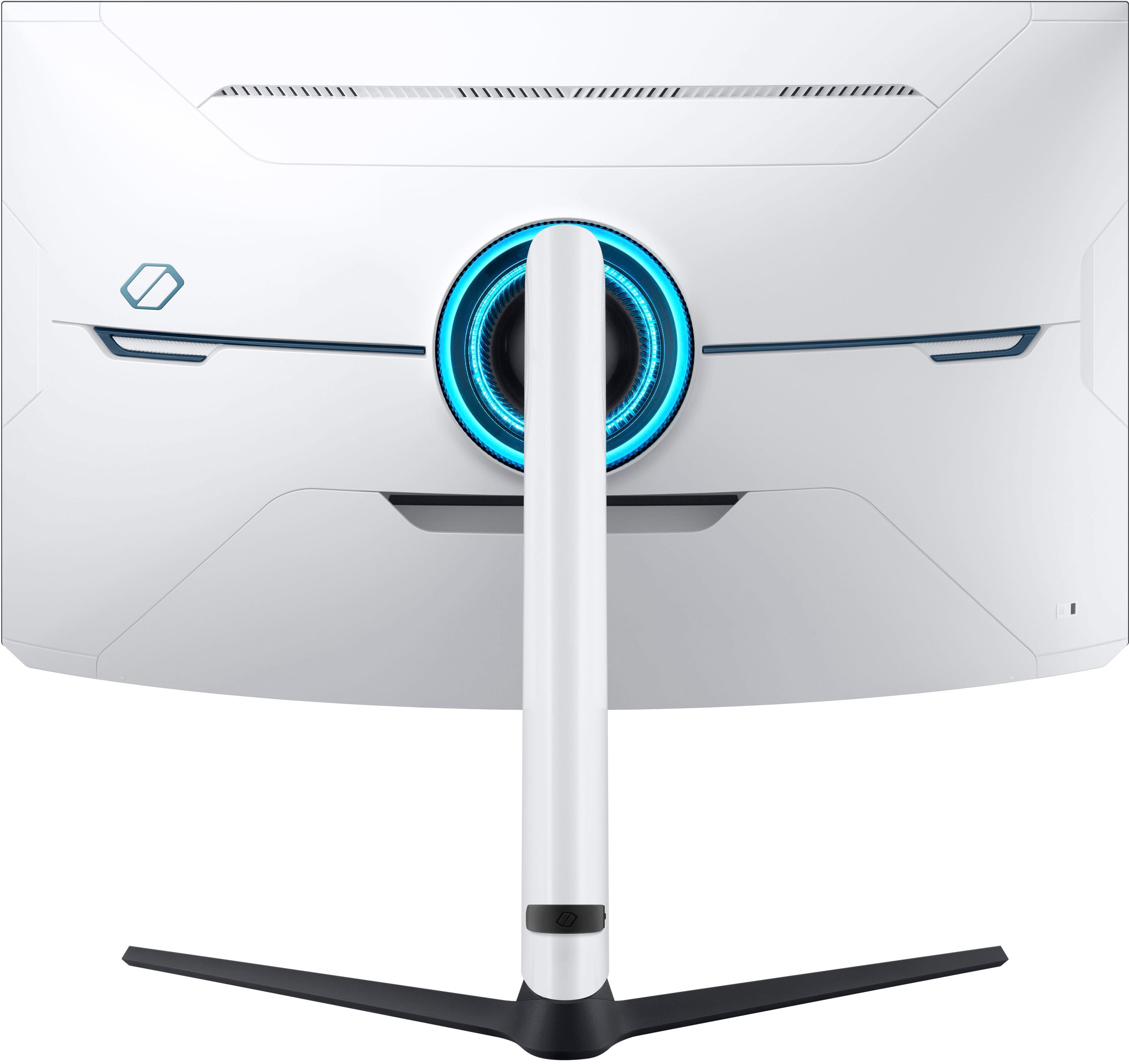 Alt View 16. Samsung - 32" Odyssey Neo G8 Curved 4K UHD FreeSync Premium Pro & G-Sync Compatible 240Hz 1ms Gaming Monitor - Black.