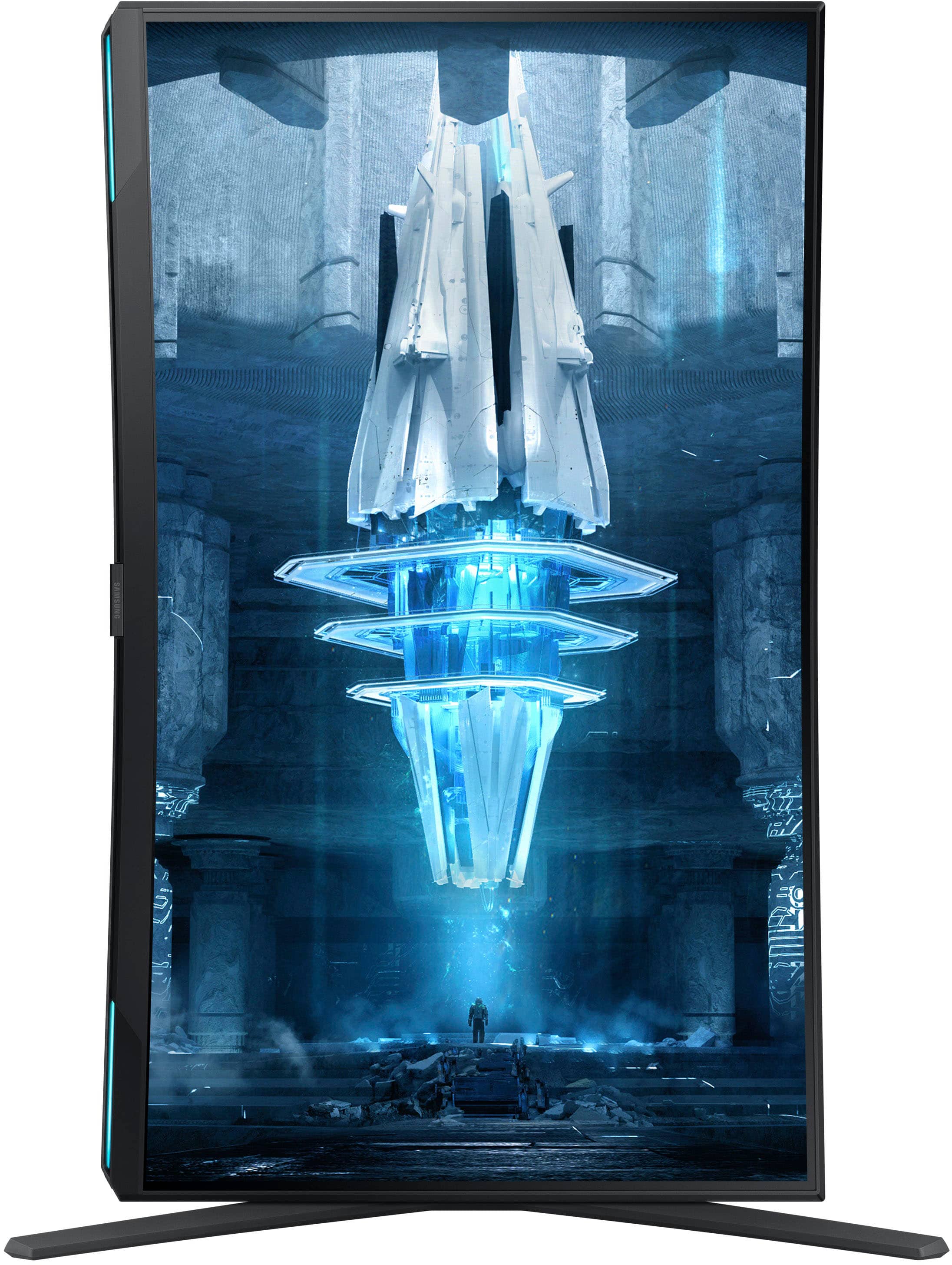 Alt View 11. Samsung - 32" Odyssey Neo G8 Curved 4K UHD FreeSync Premium Pro & G-Sync Compatible 240Hz 1ms Gaming Monitor - Black.