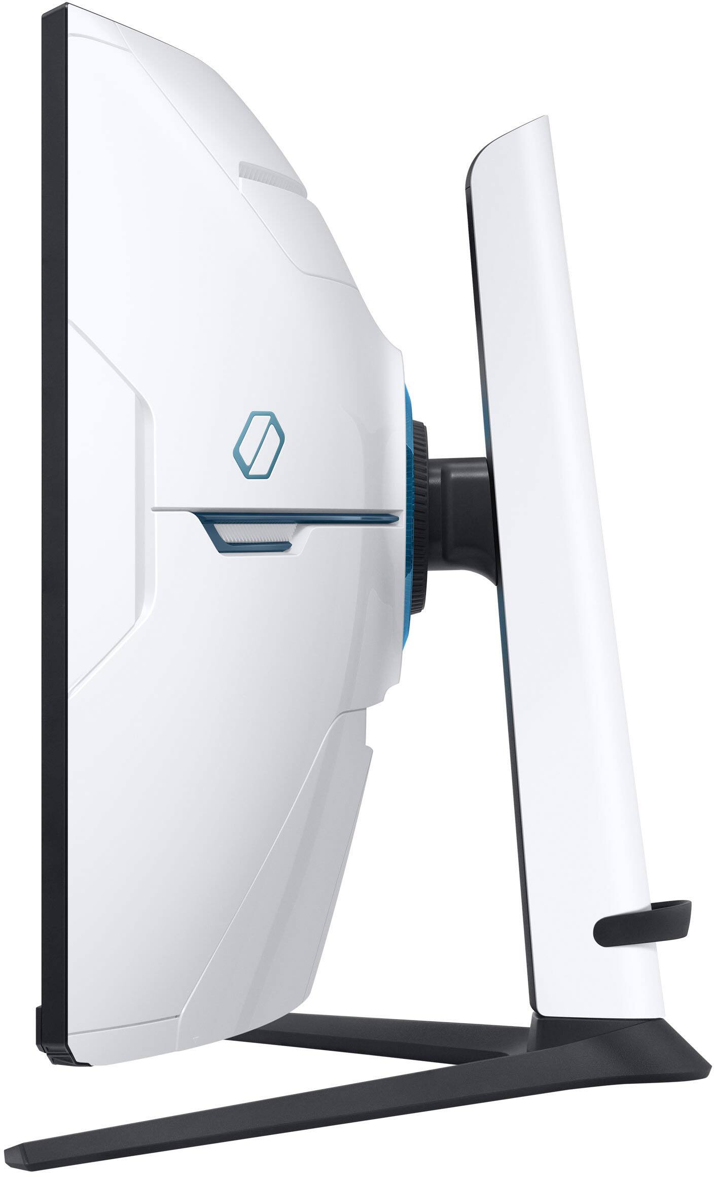 Alt View 32. Samsung - 32" Odyssey Neo G8 Curved 4K UHD FreeSync Premium Pro & G-Sync Compatible  240Hz 1ms Gaming Monitor - Black.