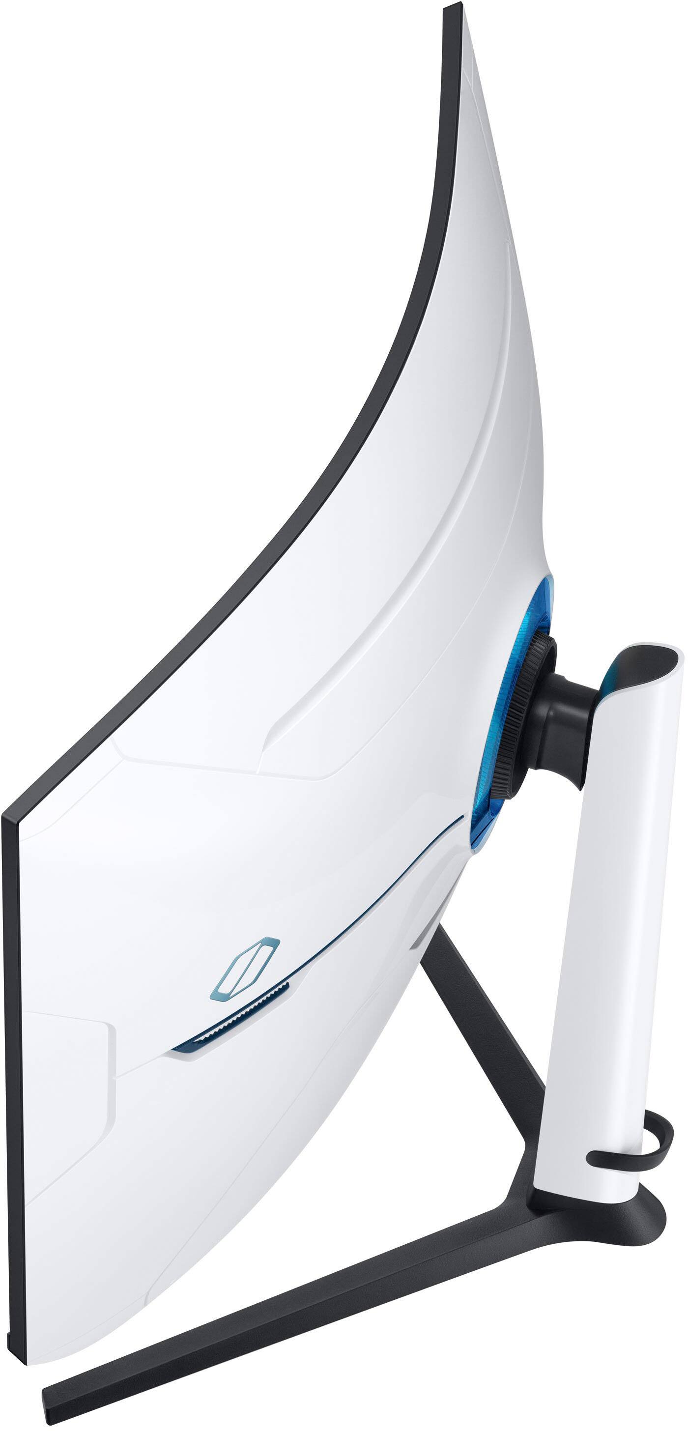 Alt View 33. Samsung - 32" Odyssey Neo G8 Curved 4K UHD FreeSync Premium Pro & G-Sync Compatible  240Hz 1ms Gaming Monitor - Black.