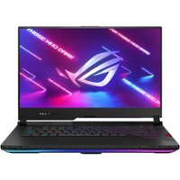 ASUS - Strix SCAR 15 G533 15.6" Gaming Laptop - Intel Core i9 - 16 GB Memory - NVIDIA GeForce RTX 3060 - 512 GB SSD - Off Black - Front_Zoom