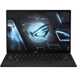 ASUS - Flow Z13 GZ301 13.4" Touch-Screen 2-in-1 Laptop - Intel Core i7 - 16GB Memory - NVIDIA GeForce RTX 3050 - 512GB SSD - Black - Front_Zoom