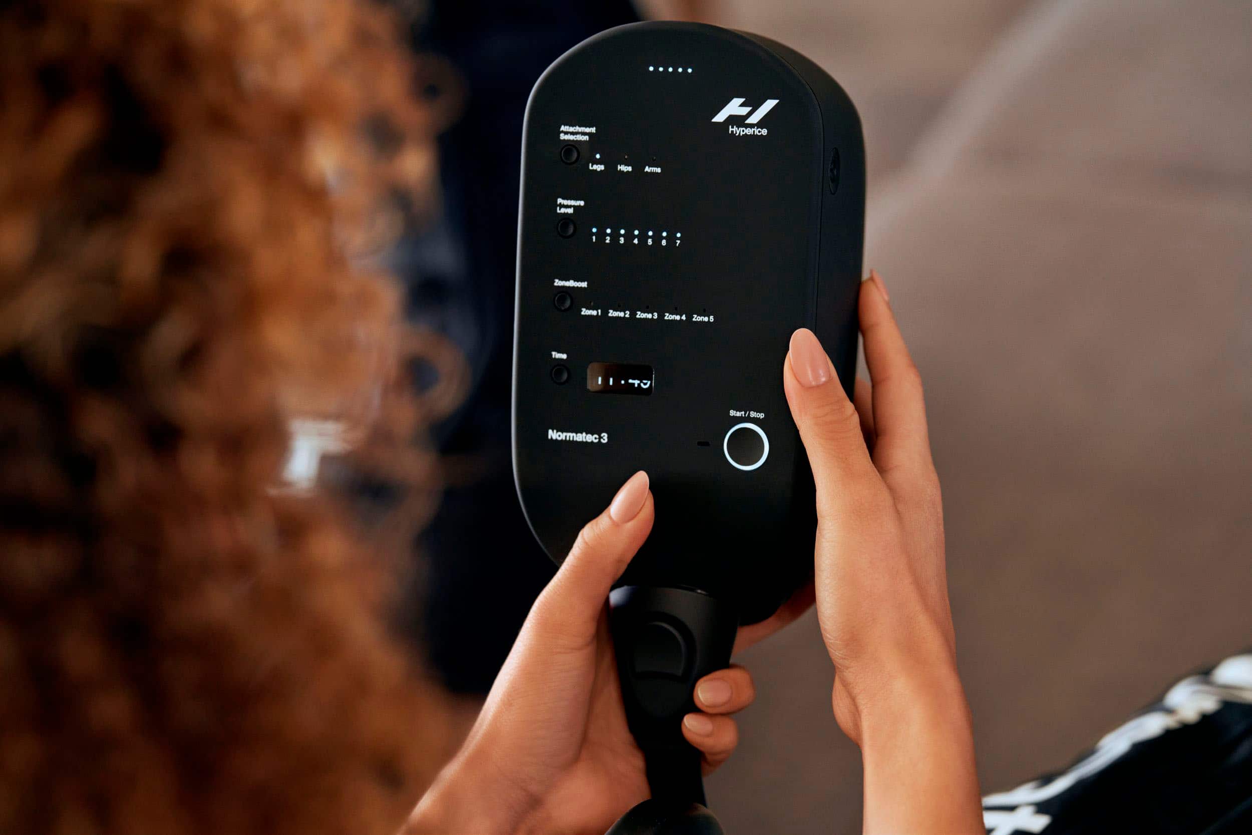 Alt View 13. Hyperice - Normatec 3 Legs System - Black.