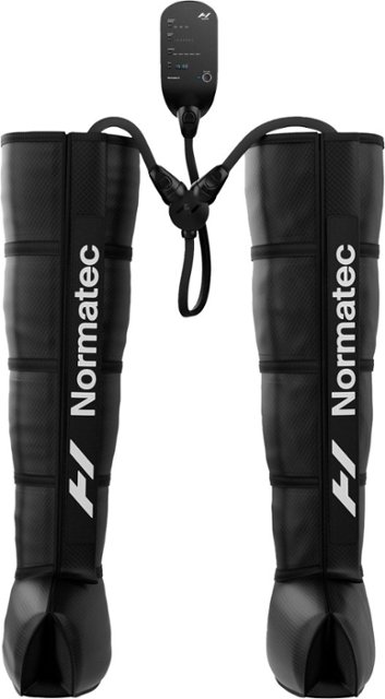 Front Zoom. Hyperice - Normatec 3 Legs System - Black.