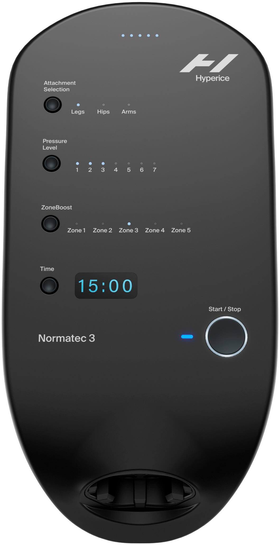 Alt View 11. Hyperice - Normatec 3 Legs System - Black.