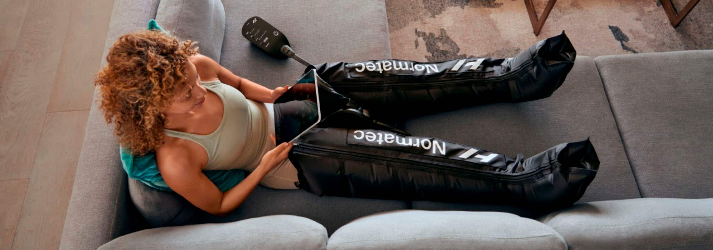 Alt View 16. Hyperice - Normatec 3 Legs System - Black.