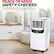 Alt View 24. Honeywell - Portable Air Conditioner with Dehumidifier and Fan Rooms Up To 450 Sq. Ft. - White/Black.
