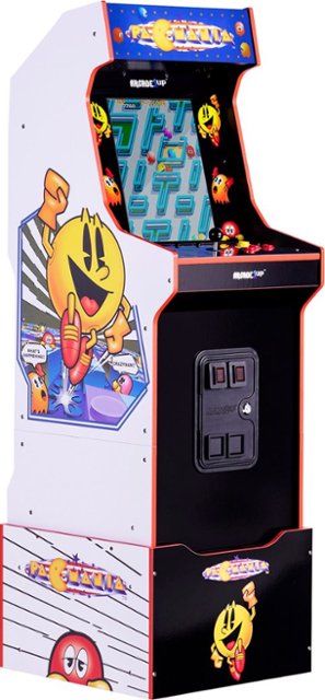 Alt View Zoom 11. Arcade1Up - Bandai Namco Pac-Mania Legacy Edition Arcade with Riser & Lit Marquee - Multi.
