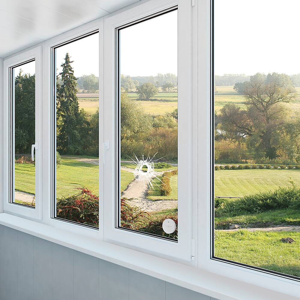 Alt View 13. FEIT ELECTRIC - Battery Powered Wi-Fi Smart Window Sensor - White.