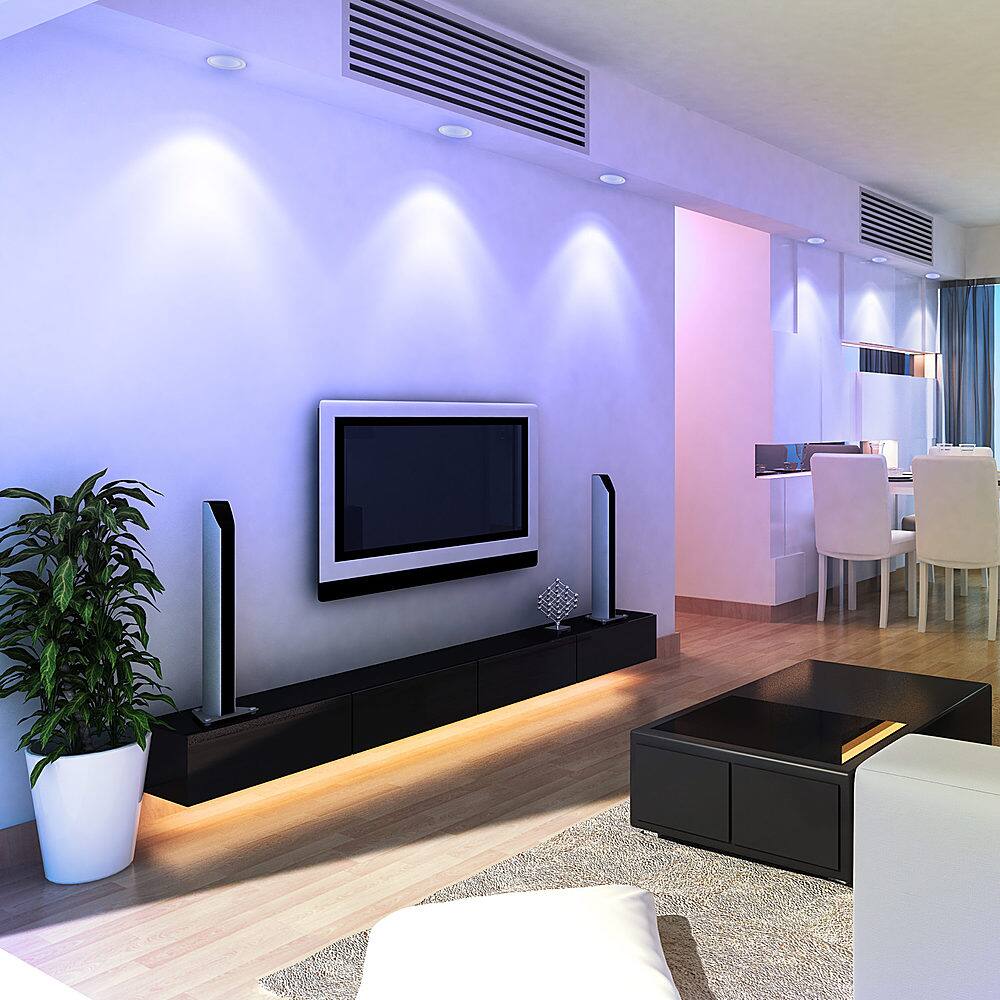 Alt View 12. FEIT ELECTRIC - BR30 Smart LED Light Bulb - Multicolor.