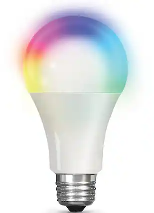 Front. FEIT ELECTRIC - Smart LED E26 Light Bulb - Multicolor.