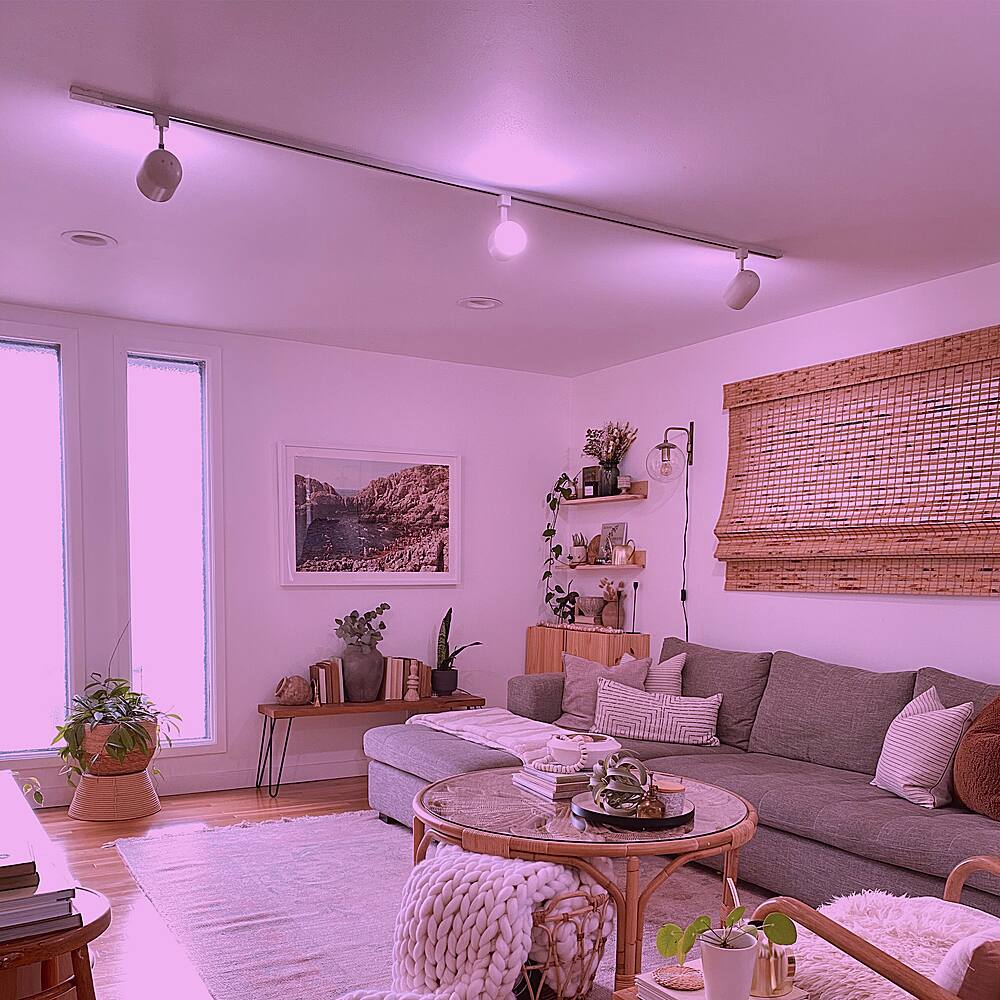 Alt View 13. FEIT ELECTRIC - Smart LED E26 Light Bulb - Multicolor.