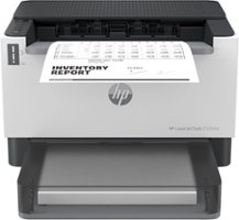 HP - LaserJet Tank 2504dw Wireless Black-and-White Laser Printer preloaded with up to 2 years of toner - White - Front_Zoom