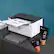 Alt View 19. HP - LaserJet Tank 2504dw Wireless Black-and-White Laser Printer preloaded with up to 2 years of toner - White.