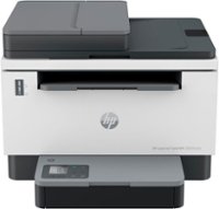 HP - LaserJet Tank 2604sdw Wireless Black-and-White All-In-One Laser Printer preloaded with up to 2 years of toner - White - Front_Zoom