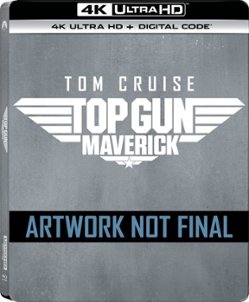 Top Gun: Maverick [SteelBook] [Includes Digital Copy] [4K Ultra HD Blu-ray] [2022]