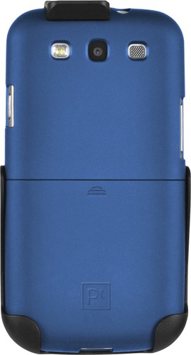  Platinum Series - Case with Holster for Samsung Galaxy S III Cell Phones - Blue