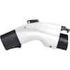 Front. Lectron - Tesla to J1772 EV Charger Adapter for J1772 Electric Vehicle - White.