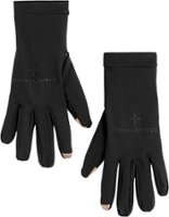 Tommie Copper - Unisex Compression Infrared Full Finger Gloves - Black - Front_Zoom
