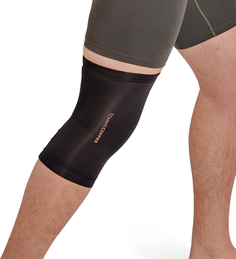 Best Buy: Tommie Copper Unisex Compression Infrared Knee Sleeve Black 0339UR