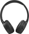 Angle. JBL - Tune 660NC On-Ear Noise Cancelling Wireless Headphones - Black.