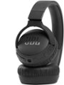 Left. JBL - Tune 660NC On-Ear Noise Cancelling Wireless Headphones - Black.