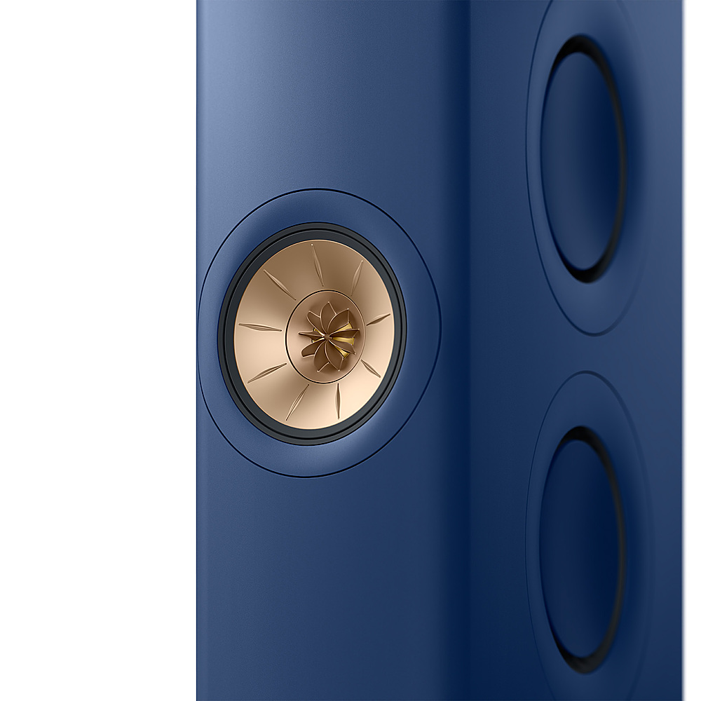 KEF LS60 Wireless Floorstanding Speakers Pair ROYAL BLUE LS60WBU - Best Buy