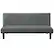 Front Zoom. Serta - Englewood Convertible Sofa - Dark Grey.