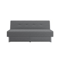 Serta - Wallace Convertible Sofa - Charcoal - Front_Zoom