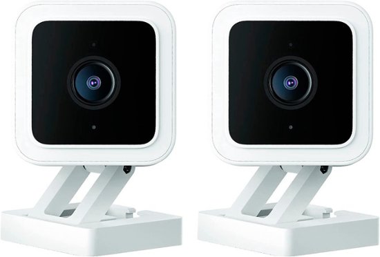 søster Populær Lav en snemand Wyze Cam v3 with Color Night Vision, 1080p HD Indoor/Outdoor Security  Camera, Alexa and Google Assistant, 2-Pack White WYZEC3X2 - Best Buy