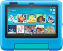 Amazon - Fire 7 Kids Ages 3-7 (2022) 7" tablet with Wi-Fi 16 GB - Blue