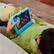 Alt View 13. Amazon - Fire 7 Kids Ages 3-7 (2022) 7" tablet with Wi-Fi 32 GB - Blue.