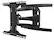 Front. Peerless-AV - Articulating TV Wall Mount for 55-77" Displays for OLED - Black.