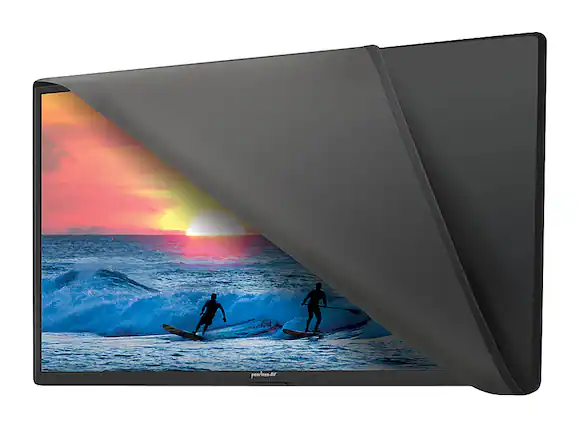 Front. Peerless-AV - 75" Neptune Outdoor TV Dust Cover - BLACK.