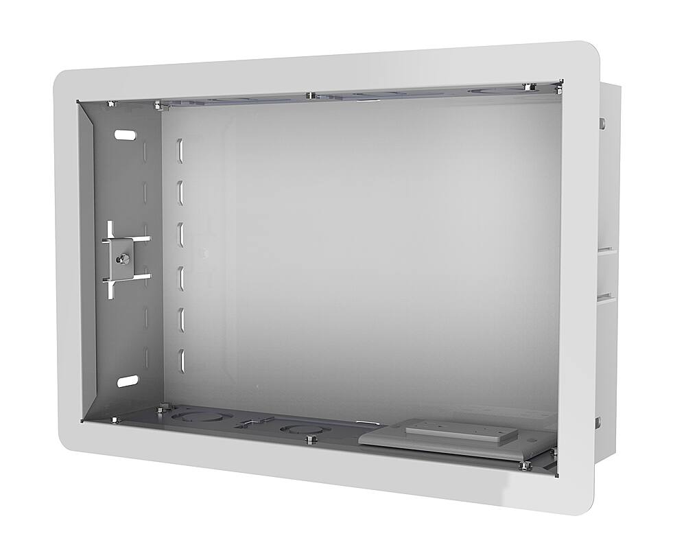 Alt View 1. Peerless-AV - 14x9" In-wall Box with Duplex Surge Suppressor - White.