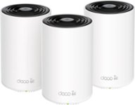 Front Zoom. TP-Link - Deco XE75 Pro AXE5400 Tri-Band Wi-Fi 6E Whole Home Mesh System (3-Pack) - White.
