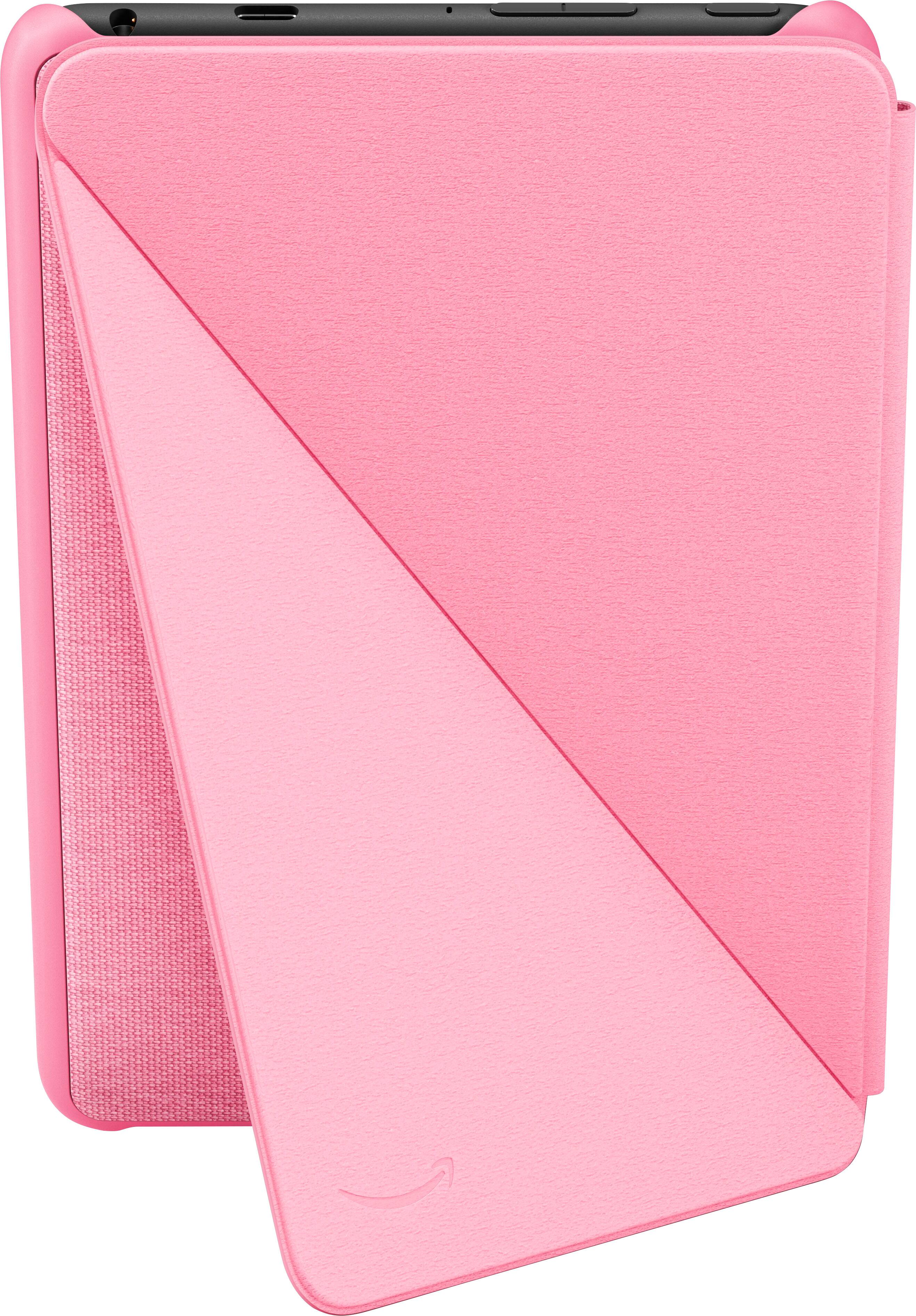 Left View: Amazon - Fire 7 Tablet Cover (Only compatible with 10th generation tablet, 2022 release) - Wild Rose