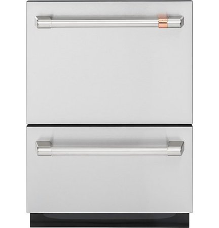 Café - 24" Top Control Built-In Double Drawer Dishwasher, Customizable - Stainless Steel