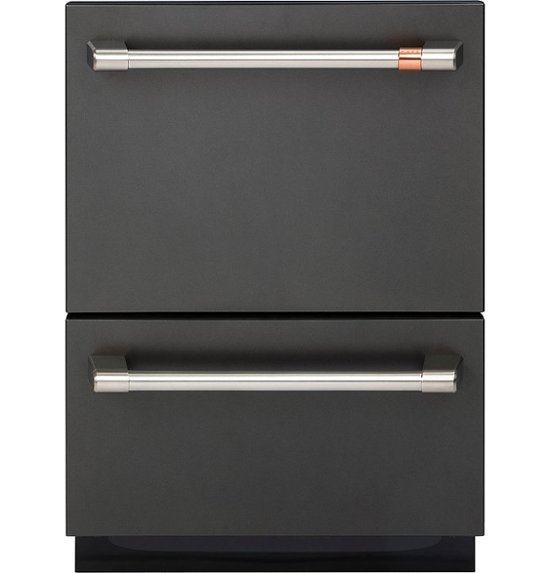 Café 24 Top Control Built-In Double Drawer Dishwasher, Customizable Matte  Black CDD420P3TD1 - Best Buy
